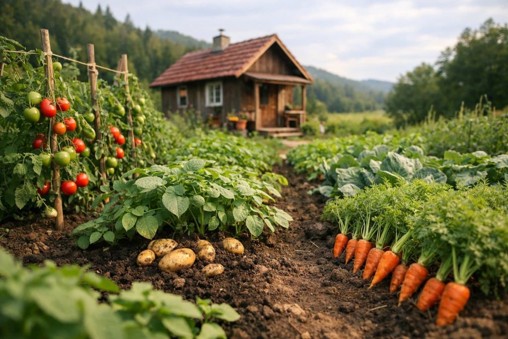 potager pour autonomie en tiny house